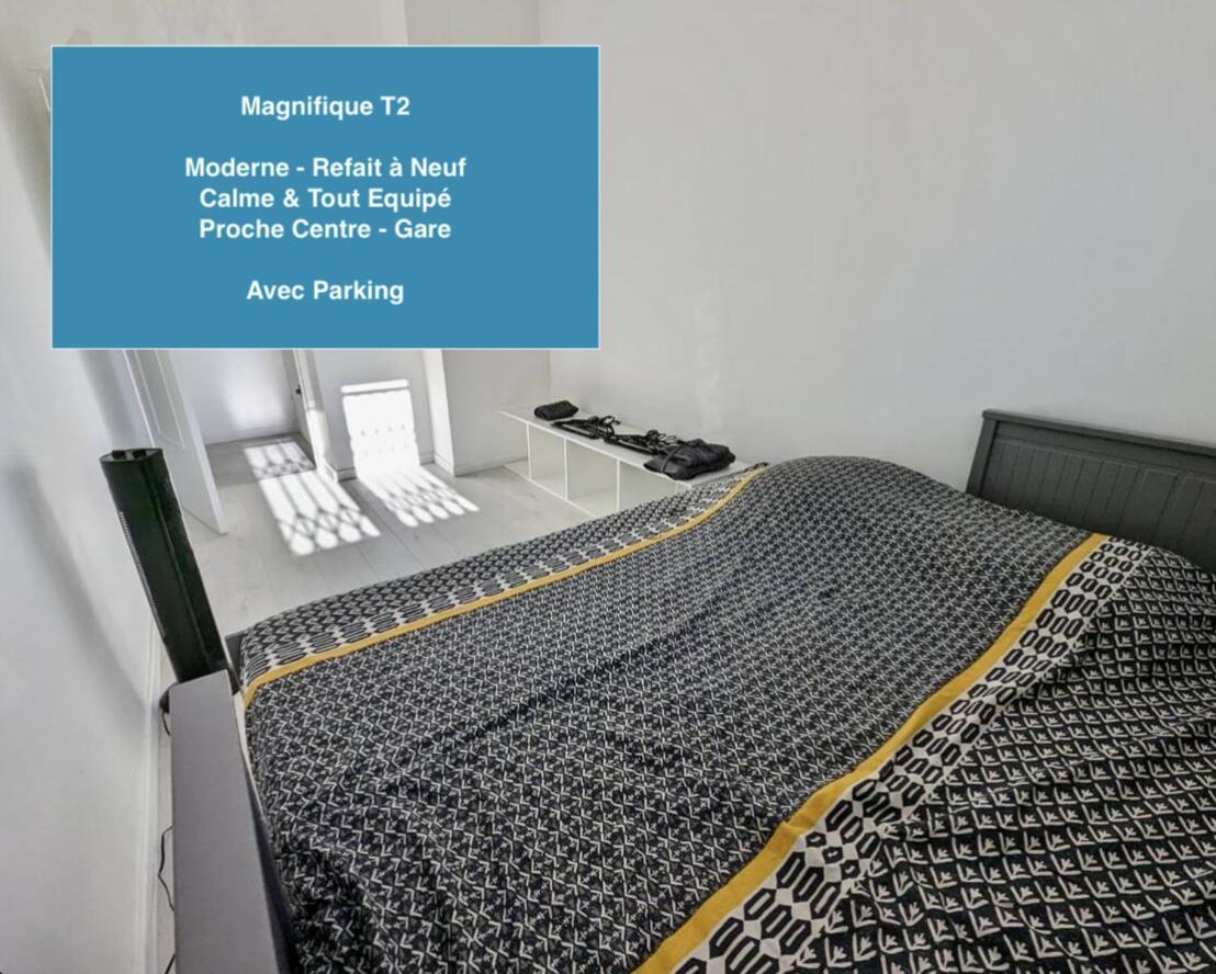 Magnifique T2 Refait A Neuf - Calme & Tout Equipe Avec Parking Grenoble Eksteriør billede